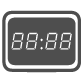 Alphanumeric LCD icon