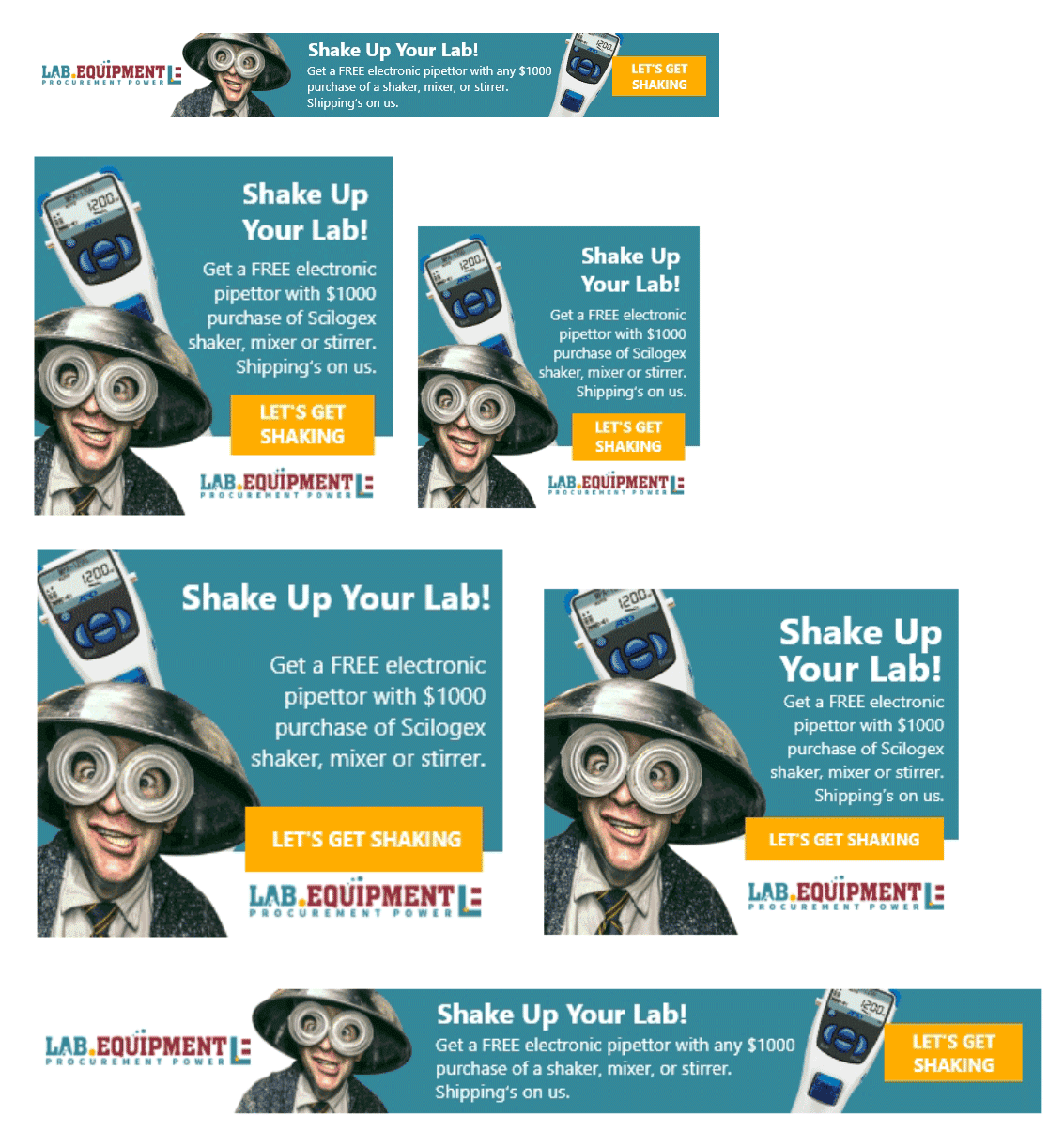 Shake Up Your Lab Promo GDN
