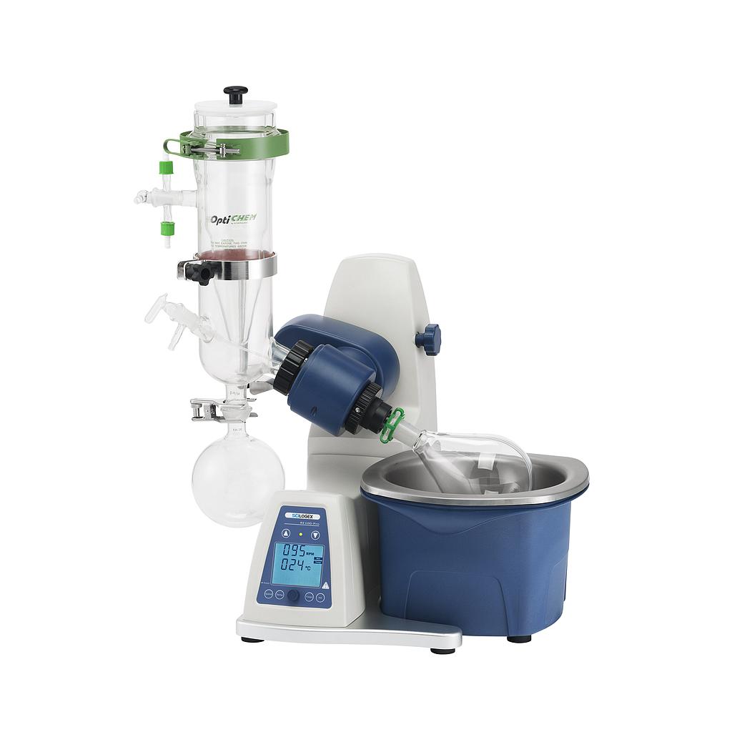 Cannabis Rotary Evaporator SCI100-Pro Vertical Coiled Condenser, Motorized Lift from Scilogex Image