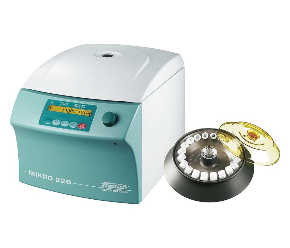 Mikro 220R Cyro Tube Package MicroCentrifuge from Hettich Image