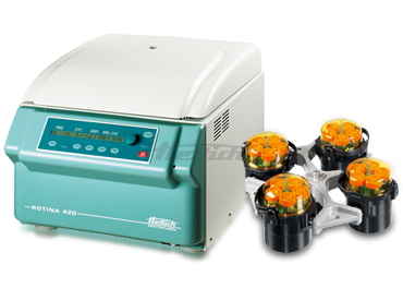 Rotina 420R Cell Culture Package 4 BC Centrifuge from Hettich Image