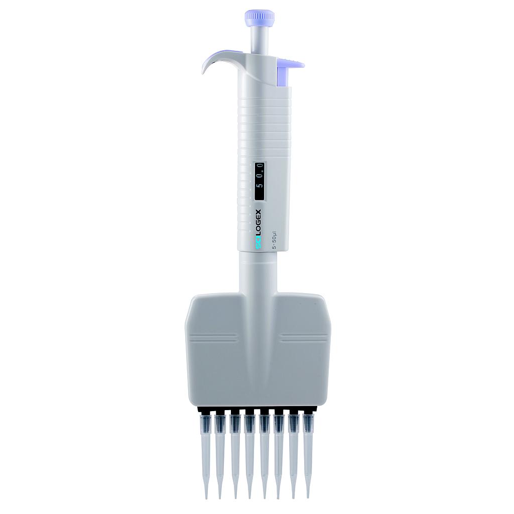 MicroPette 5-50ul Variable 8-channel Pipette from Scilogex Image