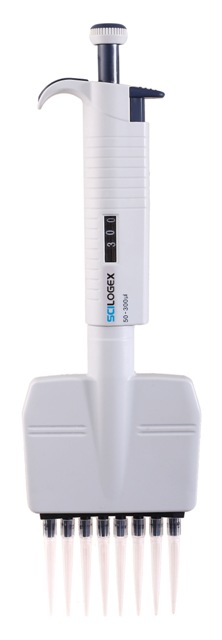MicroPette 50-300ul Variable 8-channel Pipette from Scilogex Image