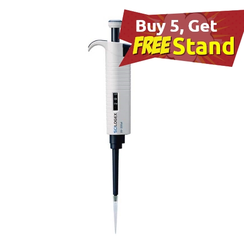 MicroPette 5-50ul Variable Single-Channel Pipette from Scilogex Image