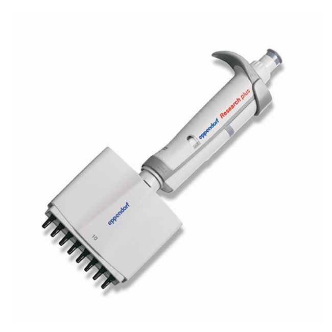 Eppendorf Research plus Adjustable 8-Channel 10 Pipette from Eppendorf Image