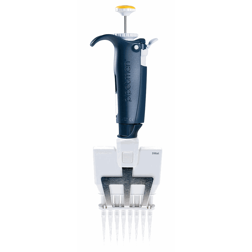 Pipetman L Multichannel P8x10L Pipette from Gilson Image