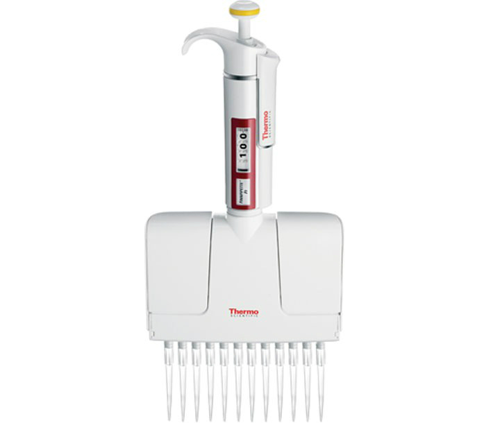 F1 Pipettes F1 12-Channel 1-10 ul Pipette from Thermo Fisher Image