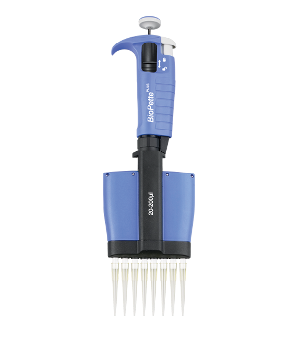 BioPette Plus Autoclavable 1-10ul 8-channel Pipette from Labnet Image