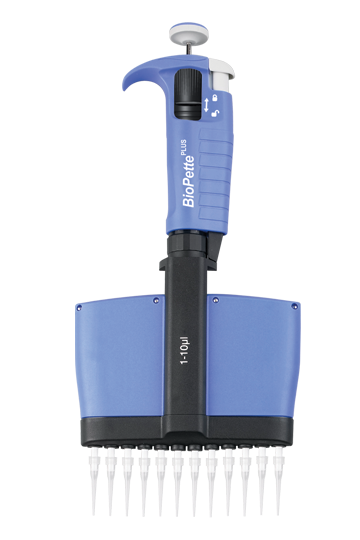 BioPette Plus Autoclavable 5-50ul 12-channel Pipette from Labnet Image