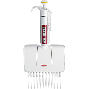 F1 Pipettes F1 16-channel 5-50 ul Pipette from Thermo Fisher Image