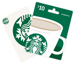 $10 Coffee Gift Card Image