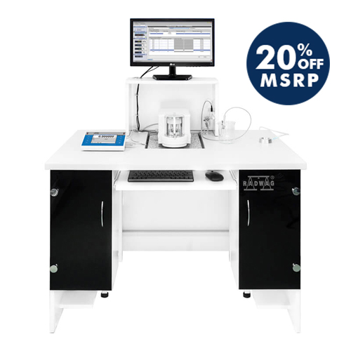 DUAL Workstation for Pipettes (with XA 52.4Y.A.P & MYA 21.4Y.P) from Radwag Image