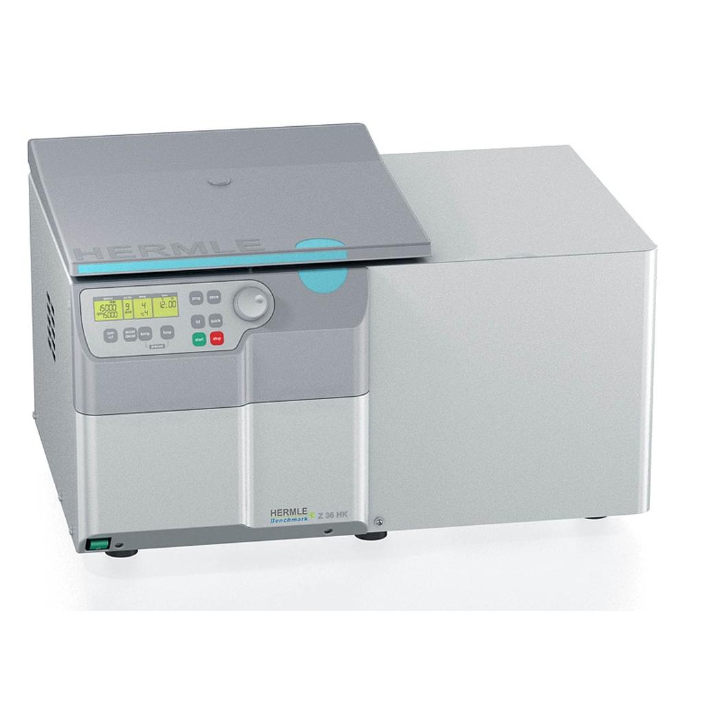 Z36-HK Refrigerated Centrifuge with High-Speed 6 x 250ml Rotor Bundle from Hermle Image