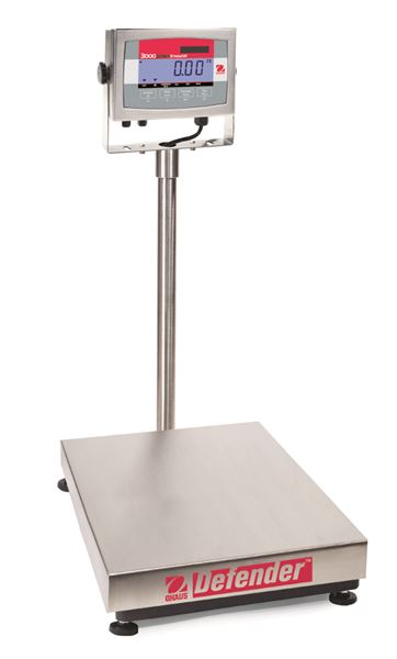 D32XW15VR Defender 3000 Stainless Steel Bench Scale from Ohaus Image