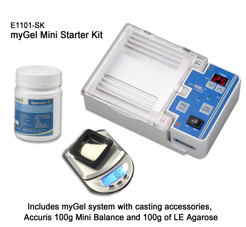 E1101-SK myGel Mini Starter Kit from Accuris Instruments Image