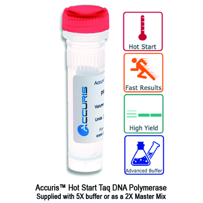 Accuris Hot Start Taq DNA Polymerase 500u (5u/p1) from Accuris Image