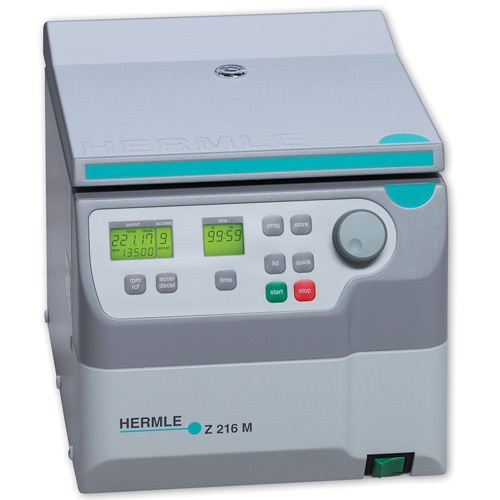 Z216-M Microcentrifuge w/ COMBI-rotor Bundle from Hermle  Image